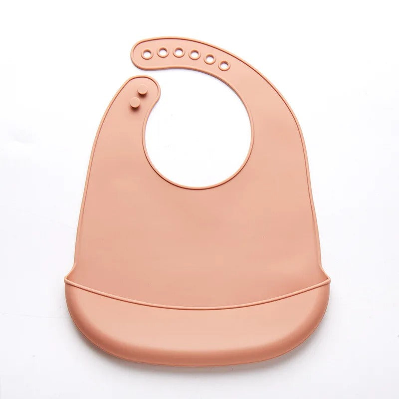 Bavoir_en_Silicone_pour_bebe_orange