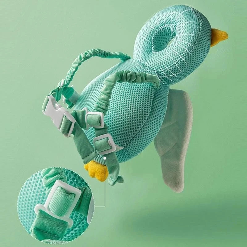 Oreiller de protection de tête pour bébé, sac à dos pour enfants de 1 à 3 ans, coussin de protection en coton PP doux, oreillers de sécurité de dessin animé