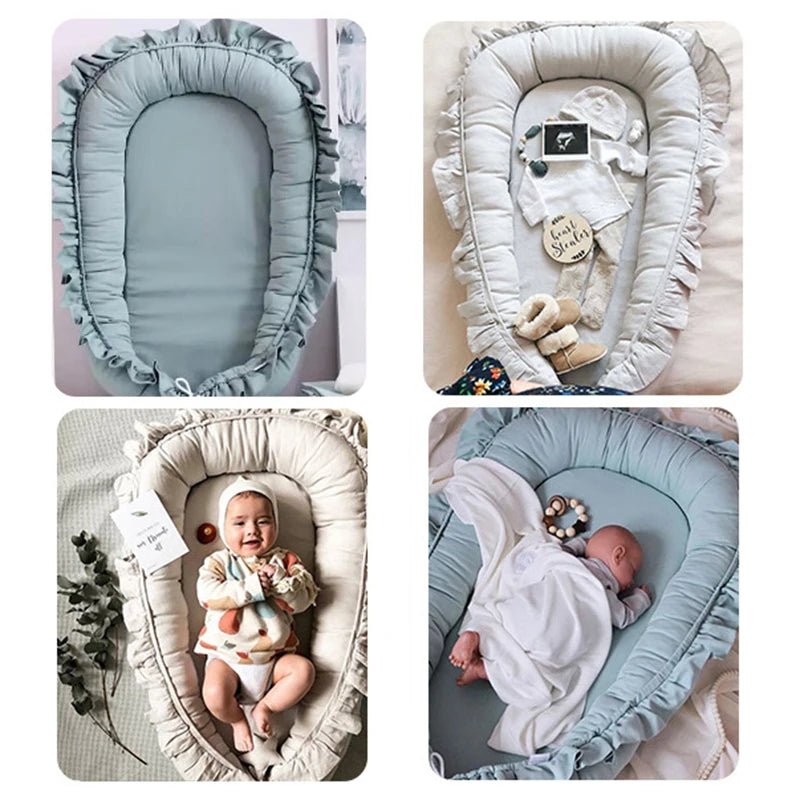 Nouveau-né nid de bébé Portable lit de bébé lit de voyage Mini berceaux pour le bébé nouveau-né choses cocon pour bébé cocon de couchage pour 0-12 mois