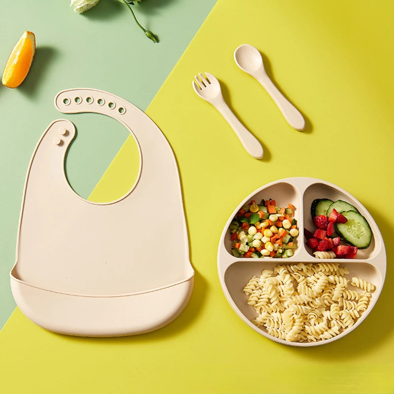 Bavoir en Silicone pour bébé