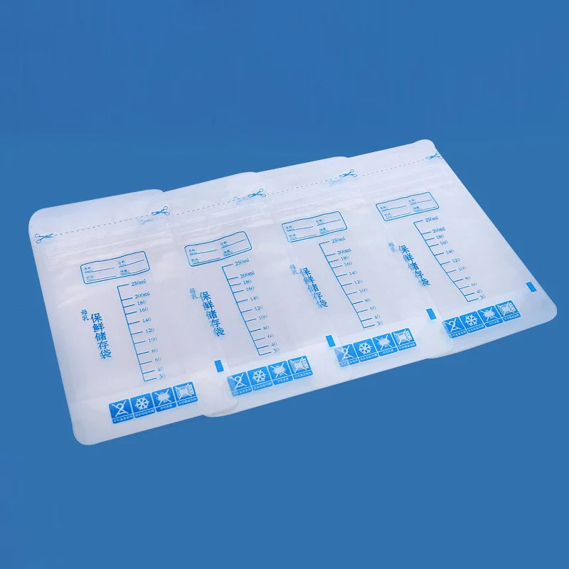 Sacs de congélation de lait de 250ml, 30 pièces.
