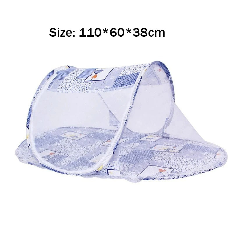 Moustiquaire-de-lit-pour-bebe-bleu