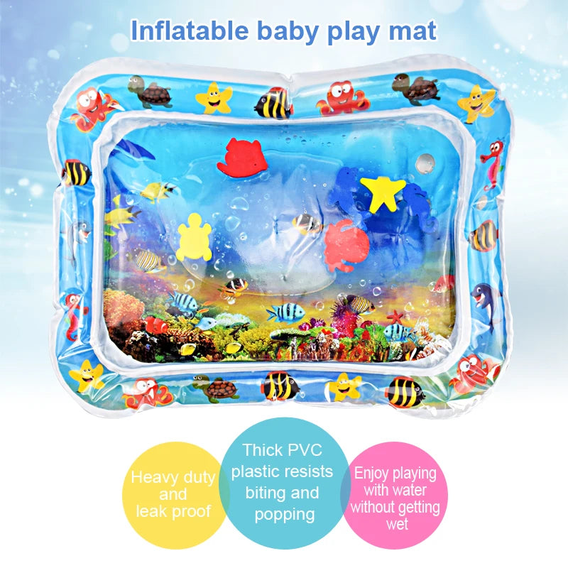 Tapis d'eau gonflable créatif pour bébé