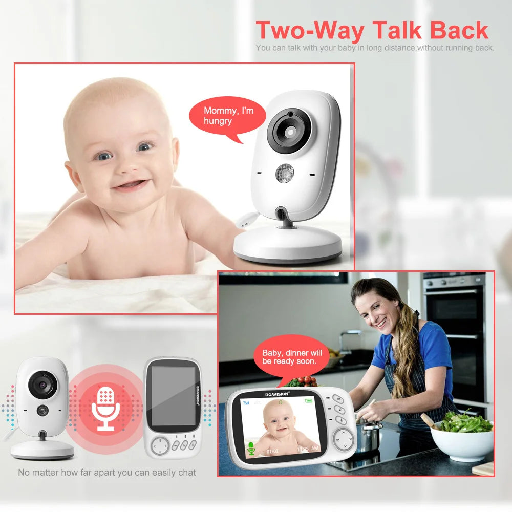 Babyphone camera 360 sans fil  video