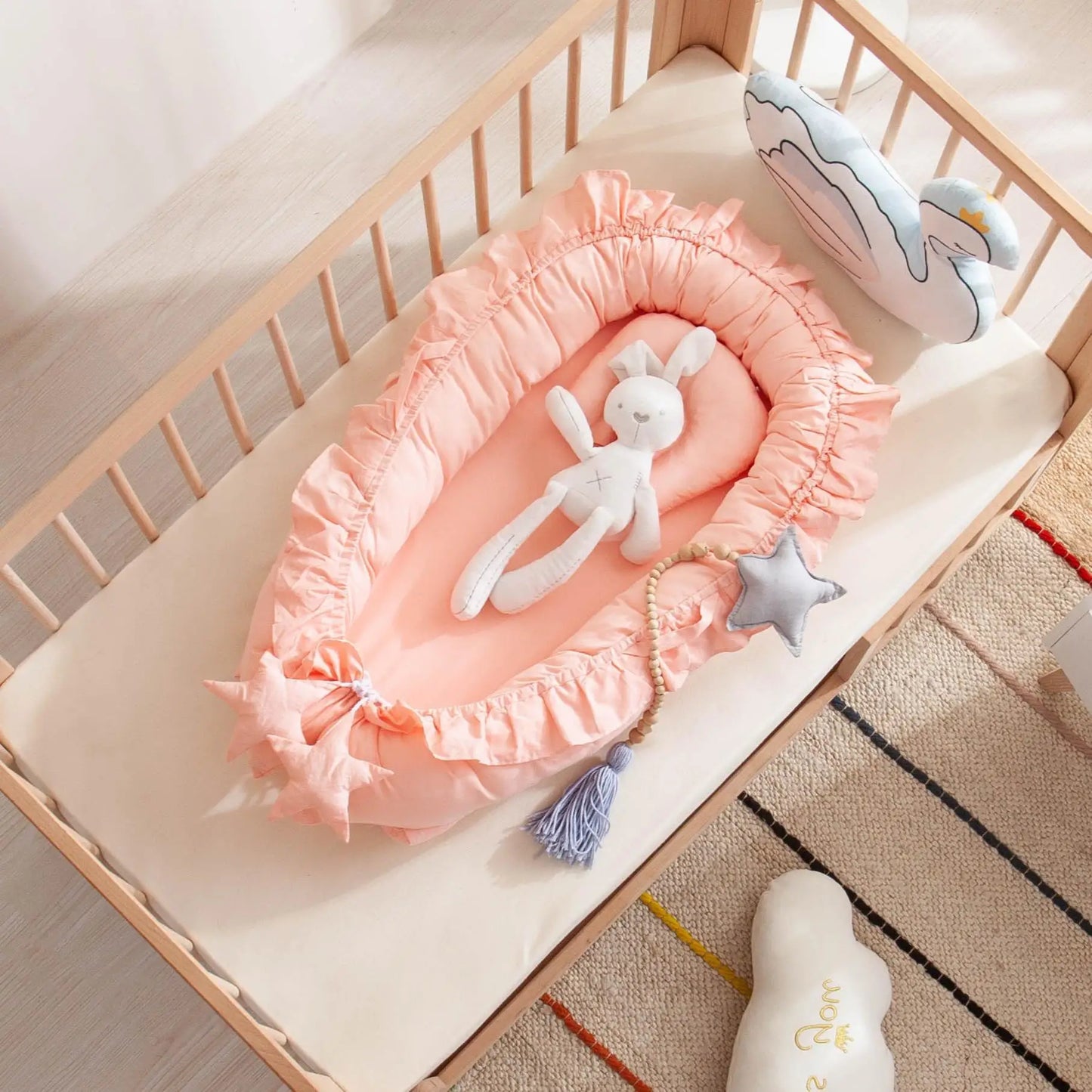 Nouveau-né nid de bébé Portable lit de bébé lit de voyage Mini berceaux pour le bébé nouveau-né choses cocon pour bébé cocon de couchage pour 0-12 mois