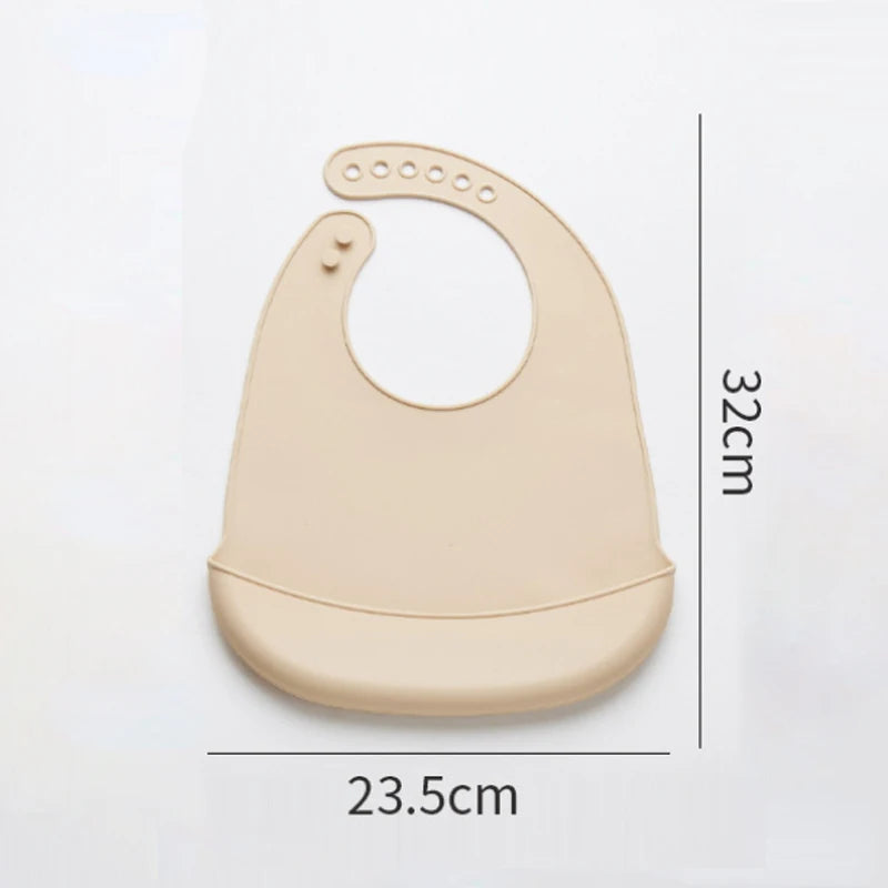 Bavoir en Silicone pour bébé