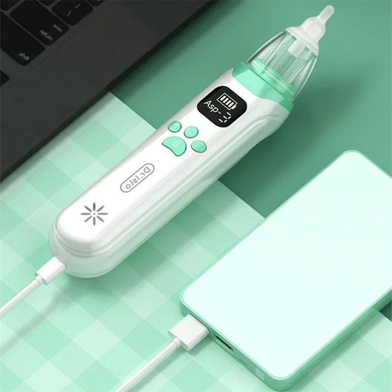 Dr. isla bébé nez nettoyant Silicone aspiration réglable électrique enfant aspirateur Nasal sécurité pratique à faible bruit