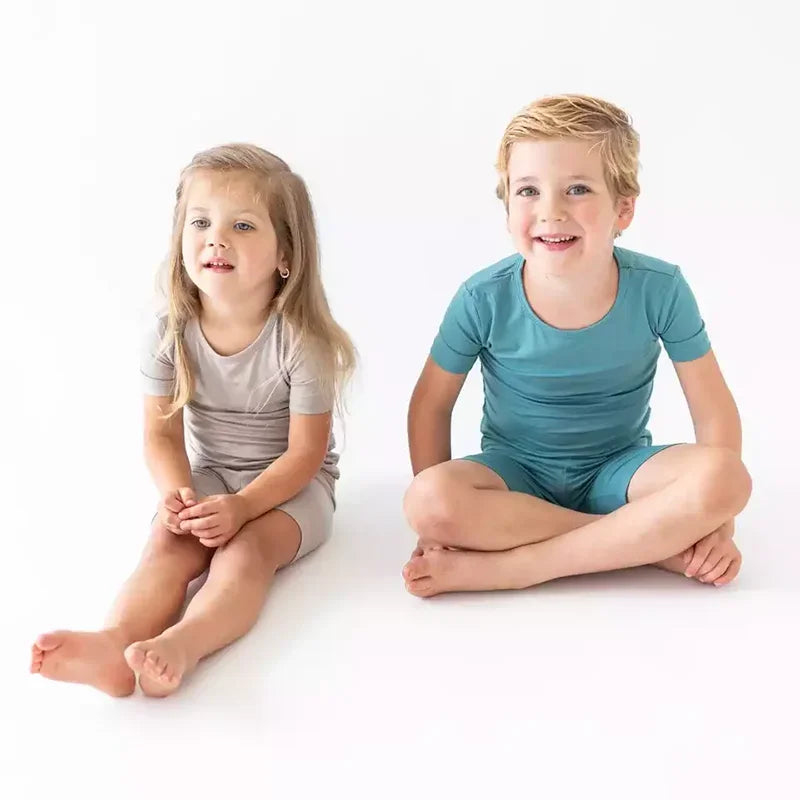 Pyjamas couleurs unies pour enfant