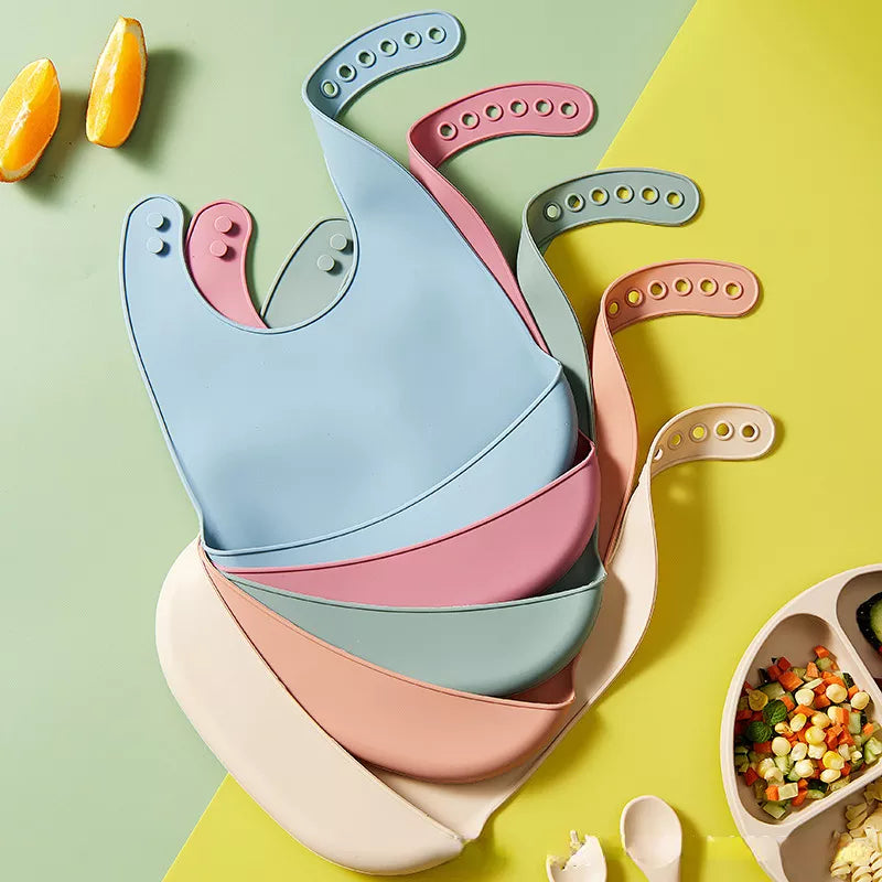 Bavoir en Silicone pour bébé
