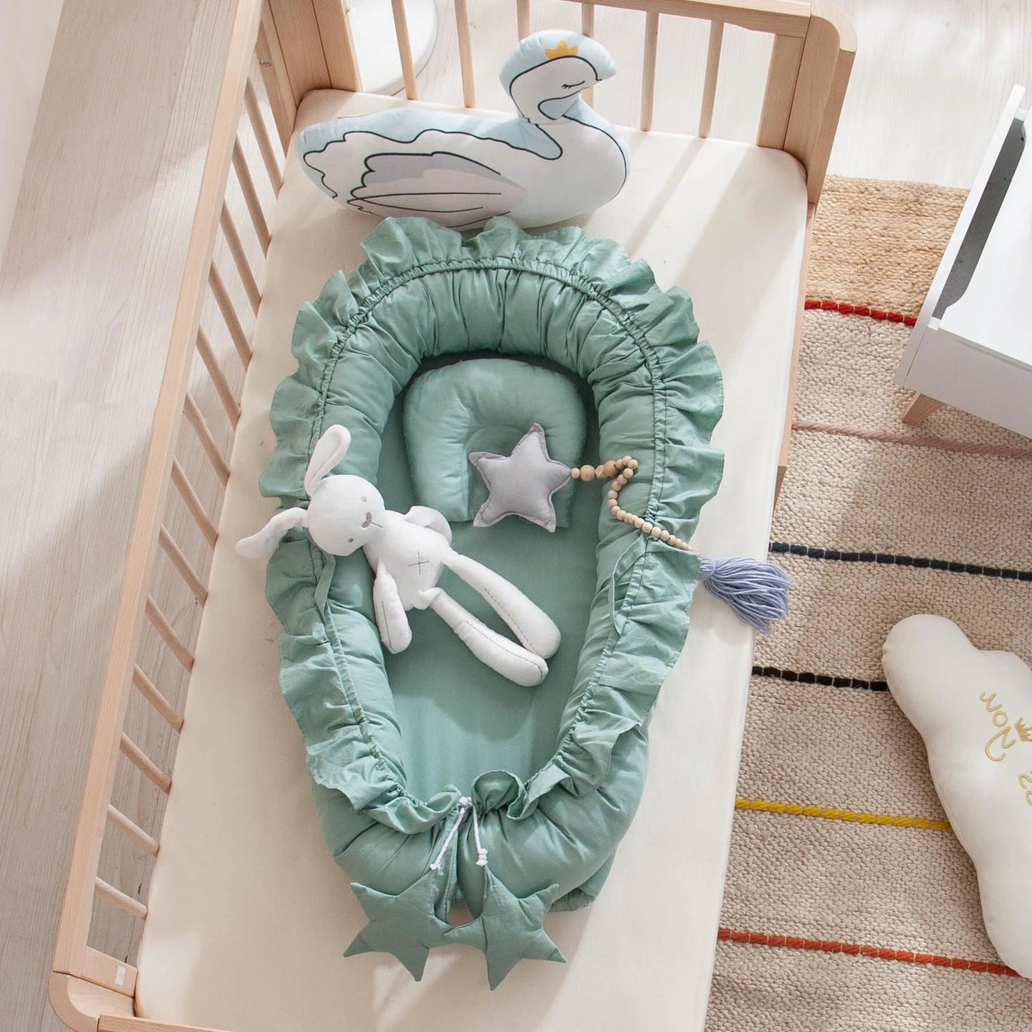Nouveau-né nid de bébé Portable lit de bébé lit de voyage Mini berceaux pour le bébé nouveau-né choses cocon pour bébé cocon de couchage pour 0-12 mois
